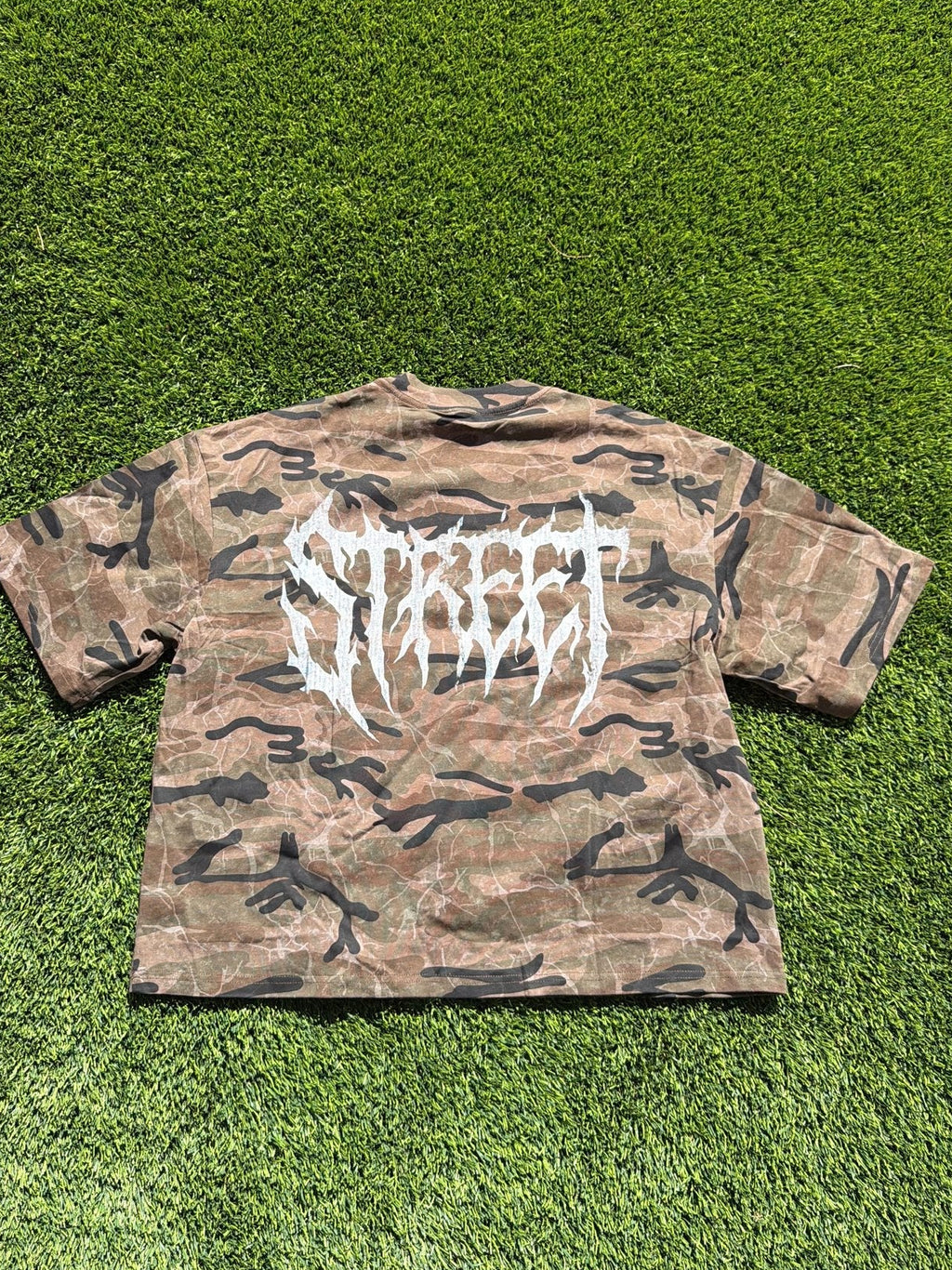 STREET boxy tee - Camo