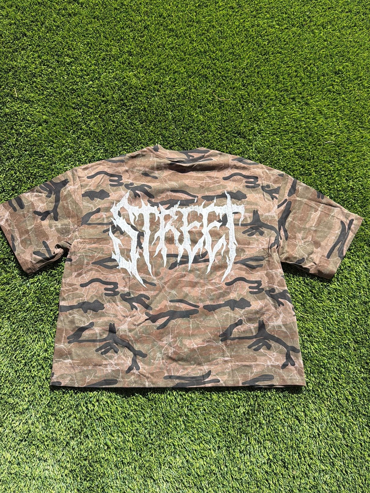 STREET boxy tee - Camo