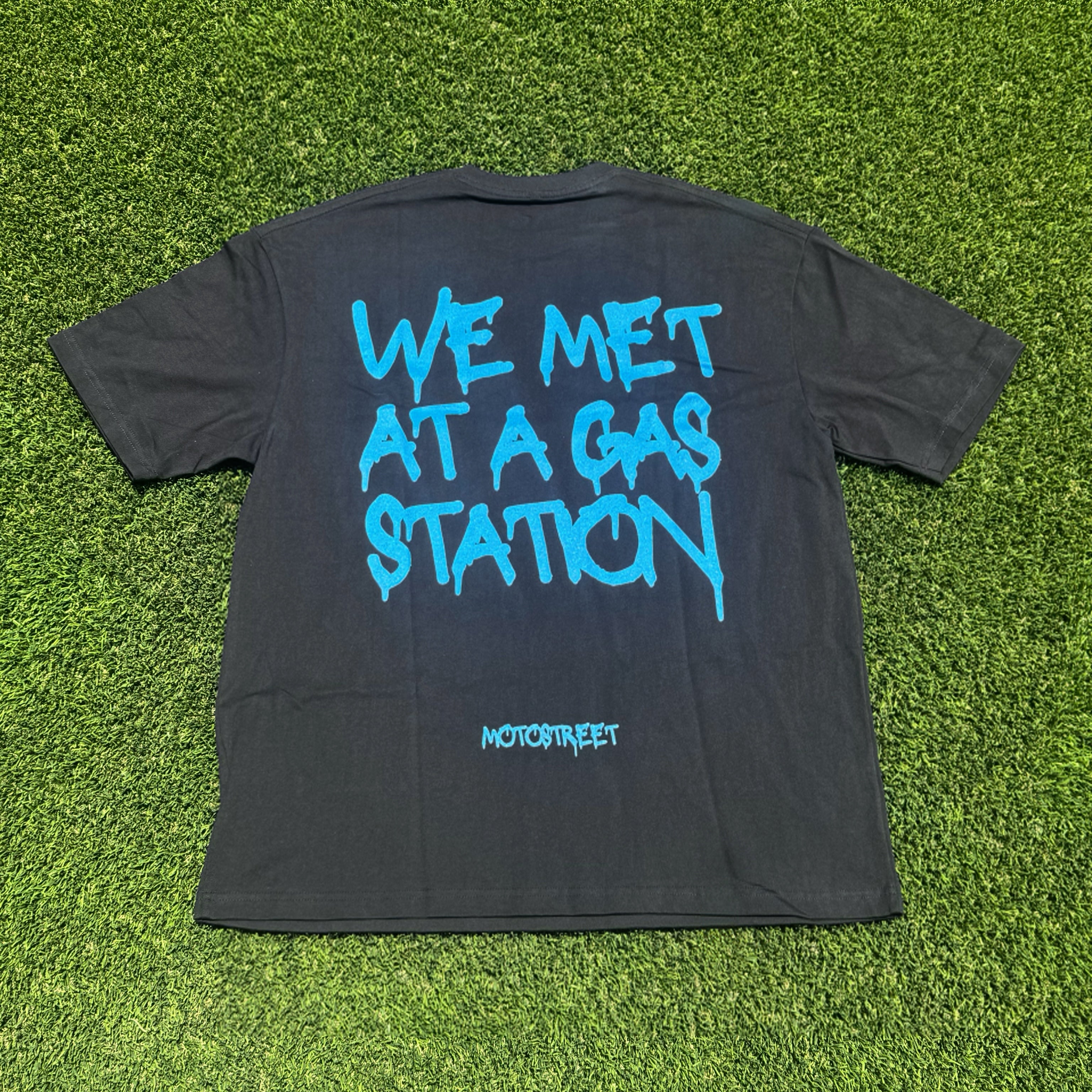 Gas Station Tee (blue)