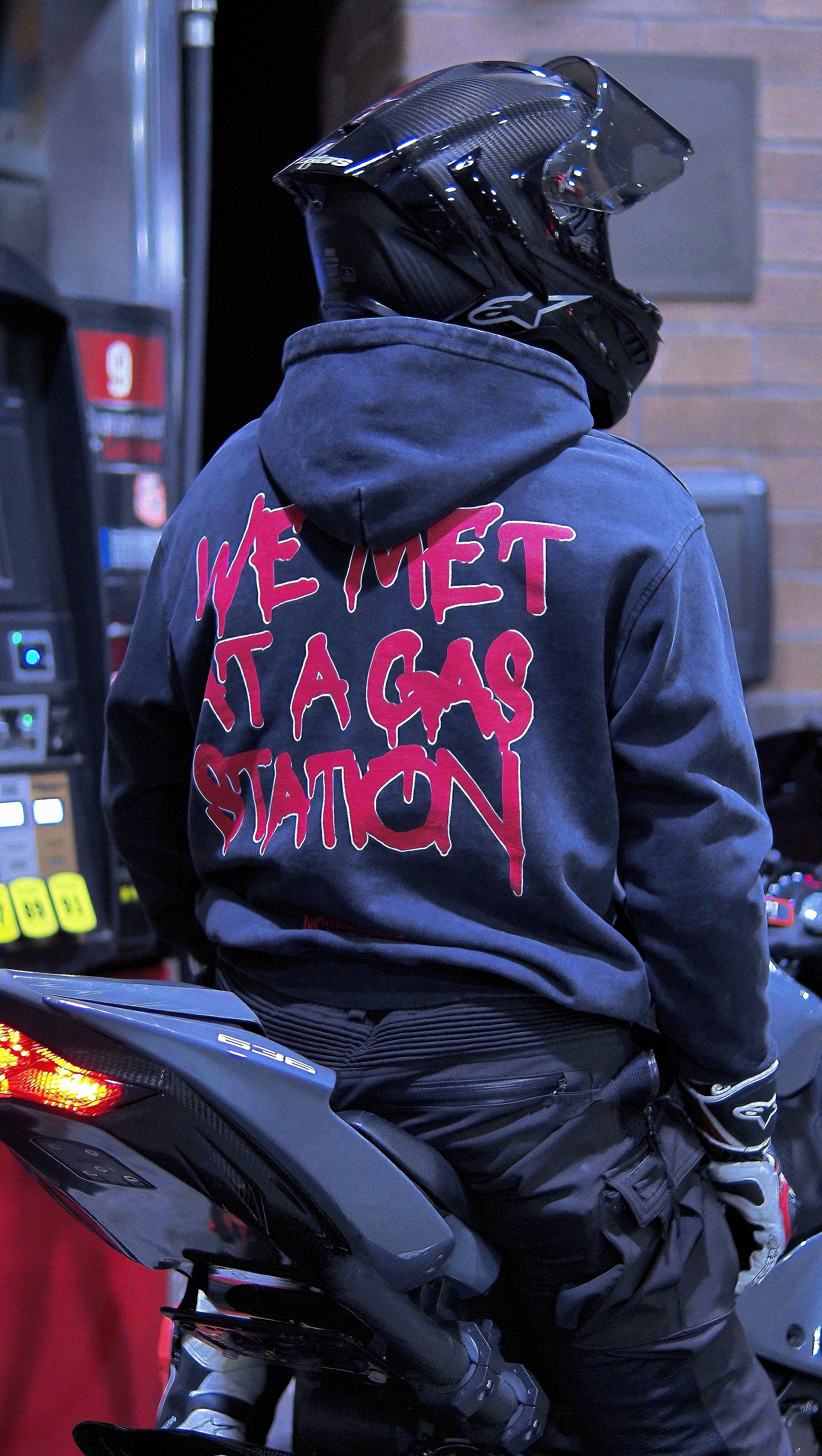 Gas Station Hoodie (red)