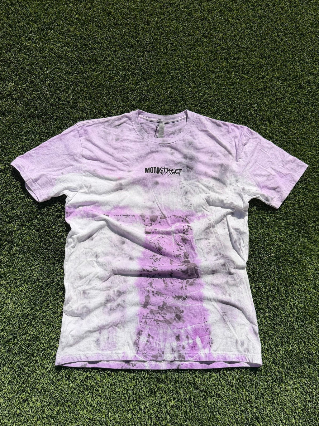 Garment Dyed STREET tee (purple)