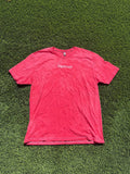 Garment Dyed STREET tee (red)