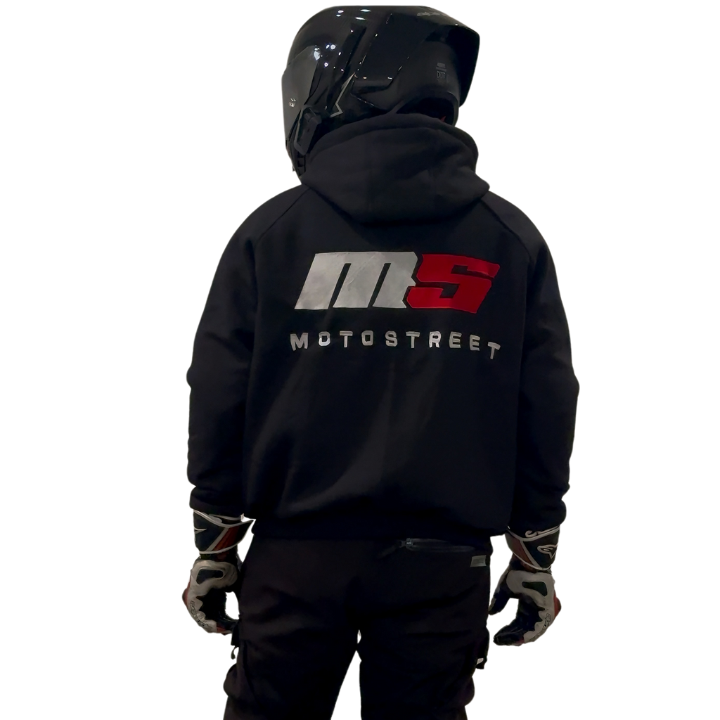 MotoStreet Armored Zip Up Hoodie