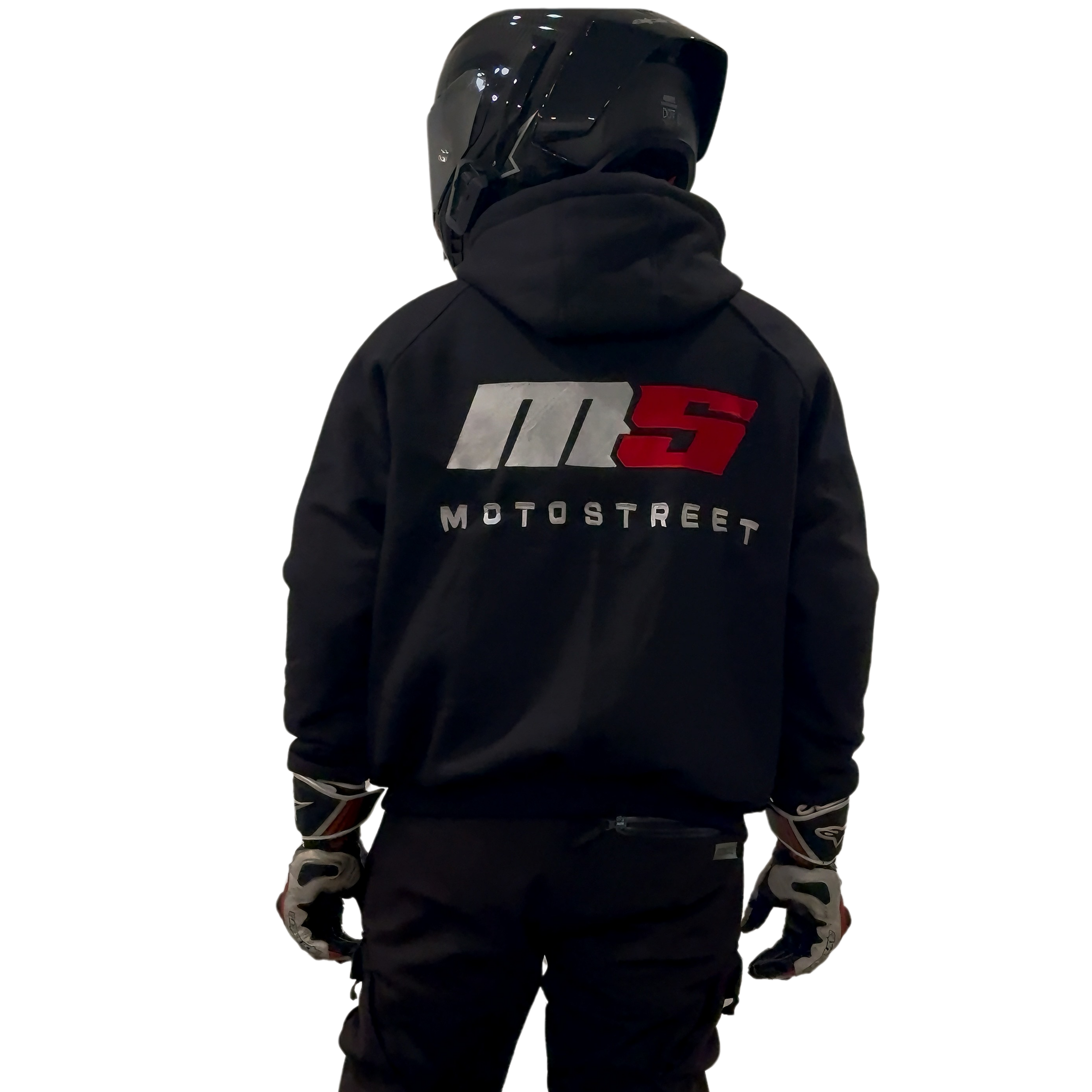 MotoStreet Armored Zip Up Hoodie