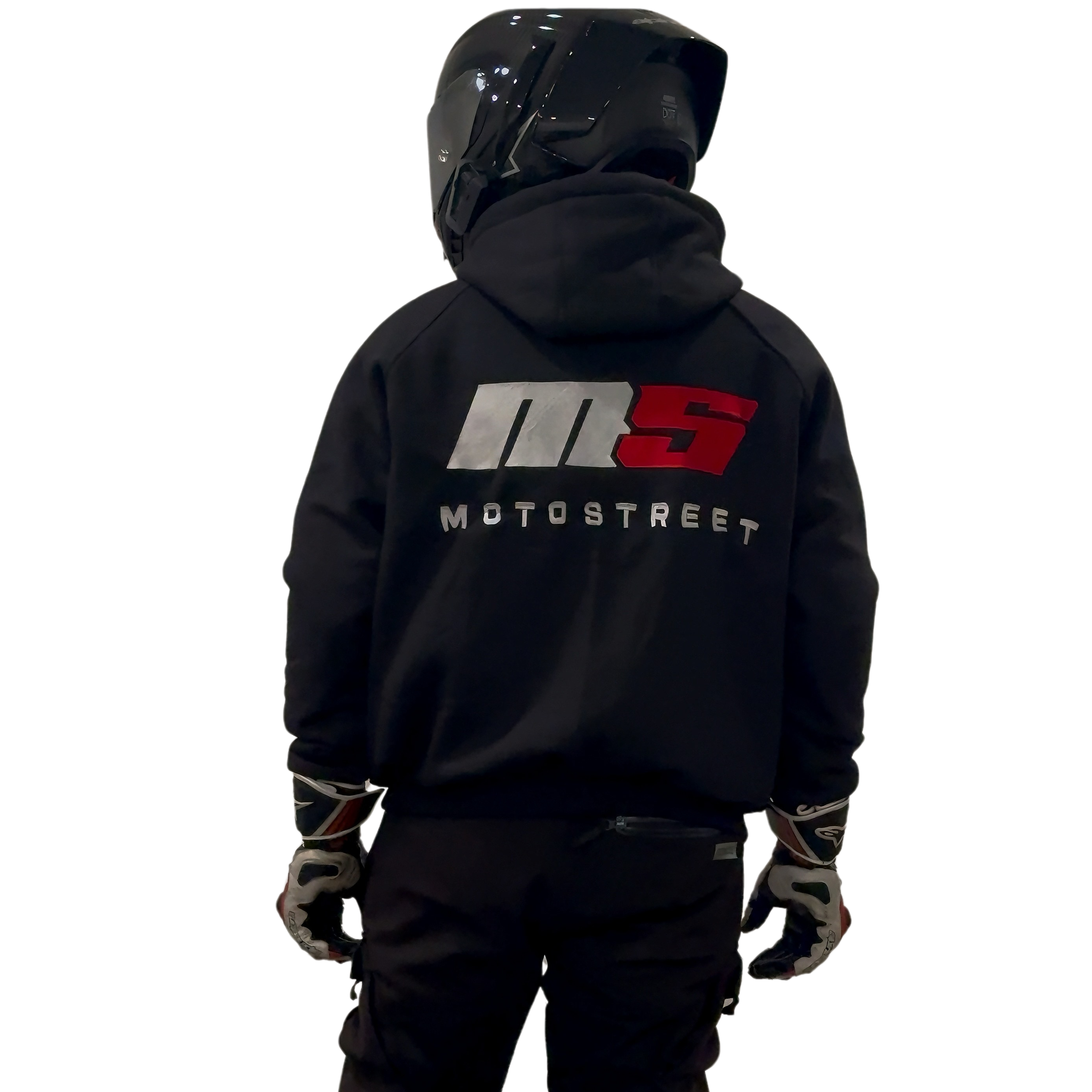 MotoStreet Armored Zip Up Hoodie