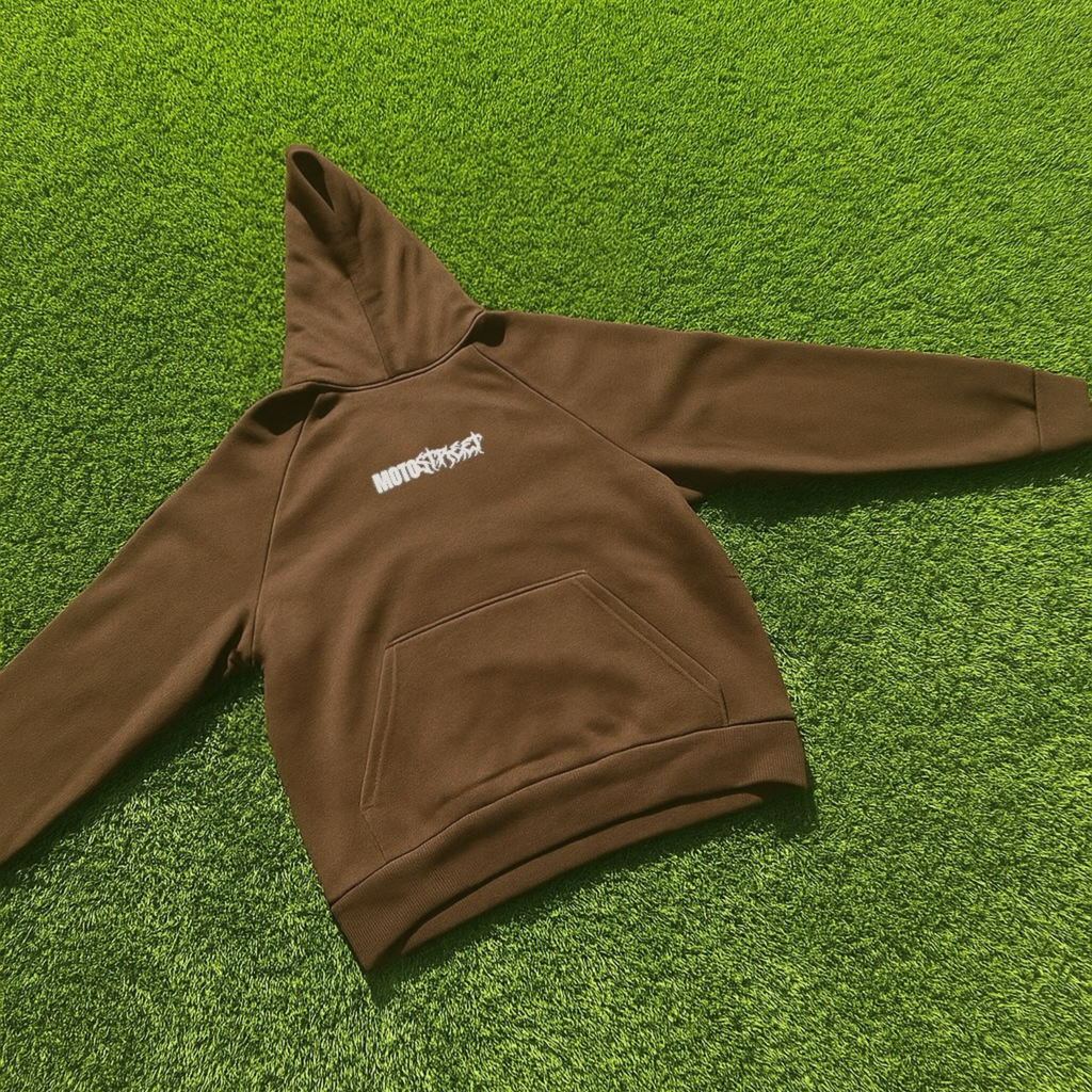 F & F Hoodie (brw/wht)