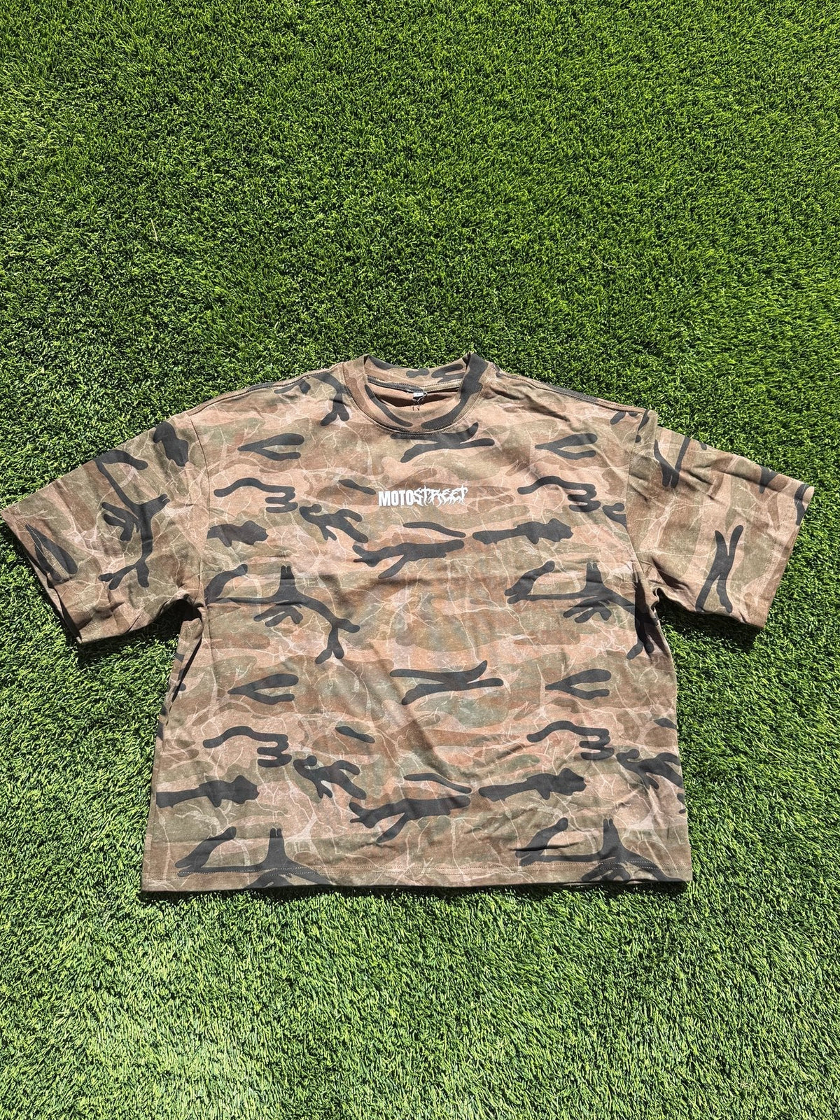STREET boxy tee - Camo