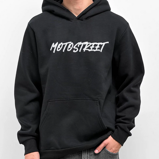 "Honk For Wheelies" Oversized motorcycle-inspired streetwear with heavyweight 450 gsm cotton, double-layered hood, drop shoulder fit, hidden pockets, and minimalist design for riders, streetwear enthusiasts and motorcycle rider gift ideas.