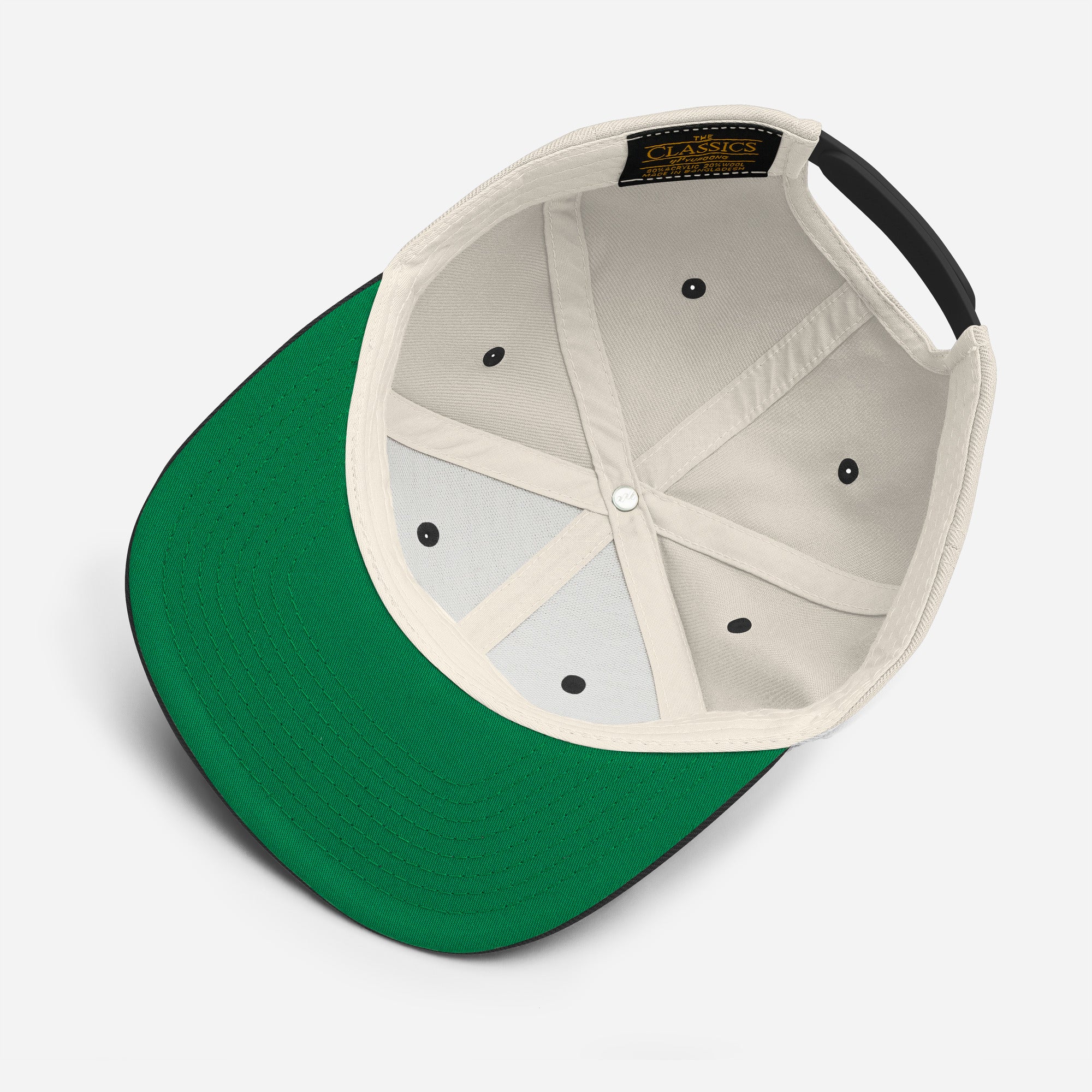 MotoStreet Snapback (natural white)