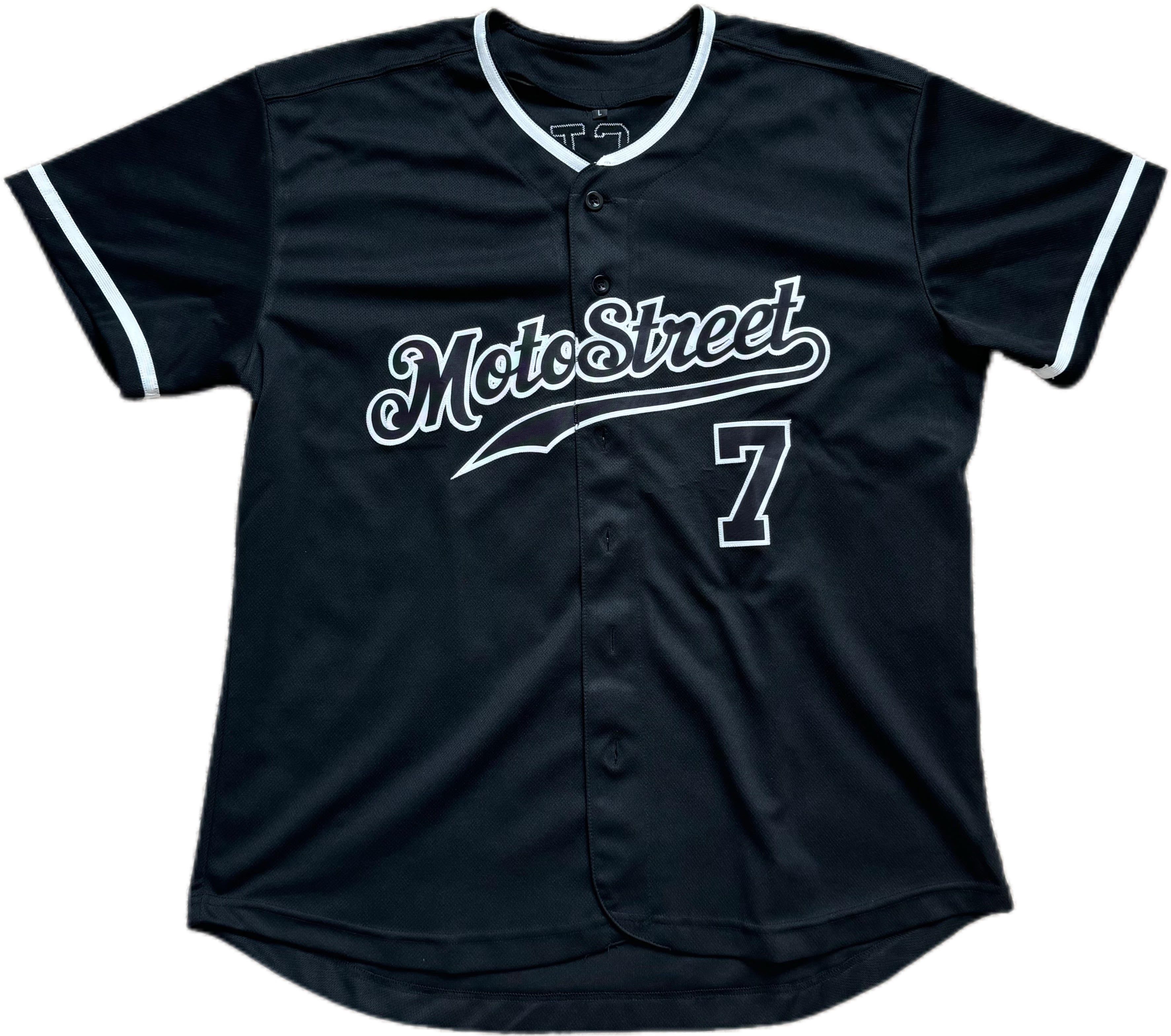 MotoStreet Jersey Pre-Order (Black, White, Red)