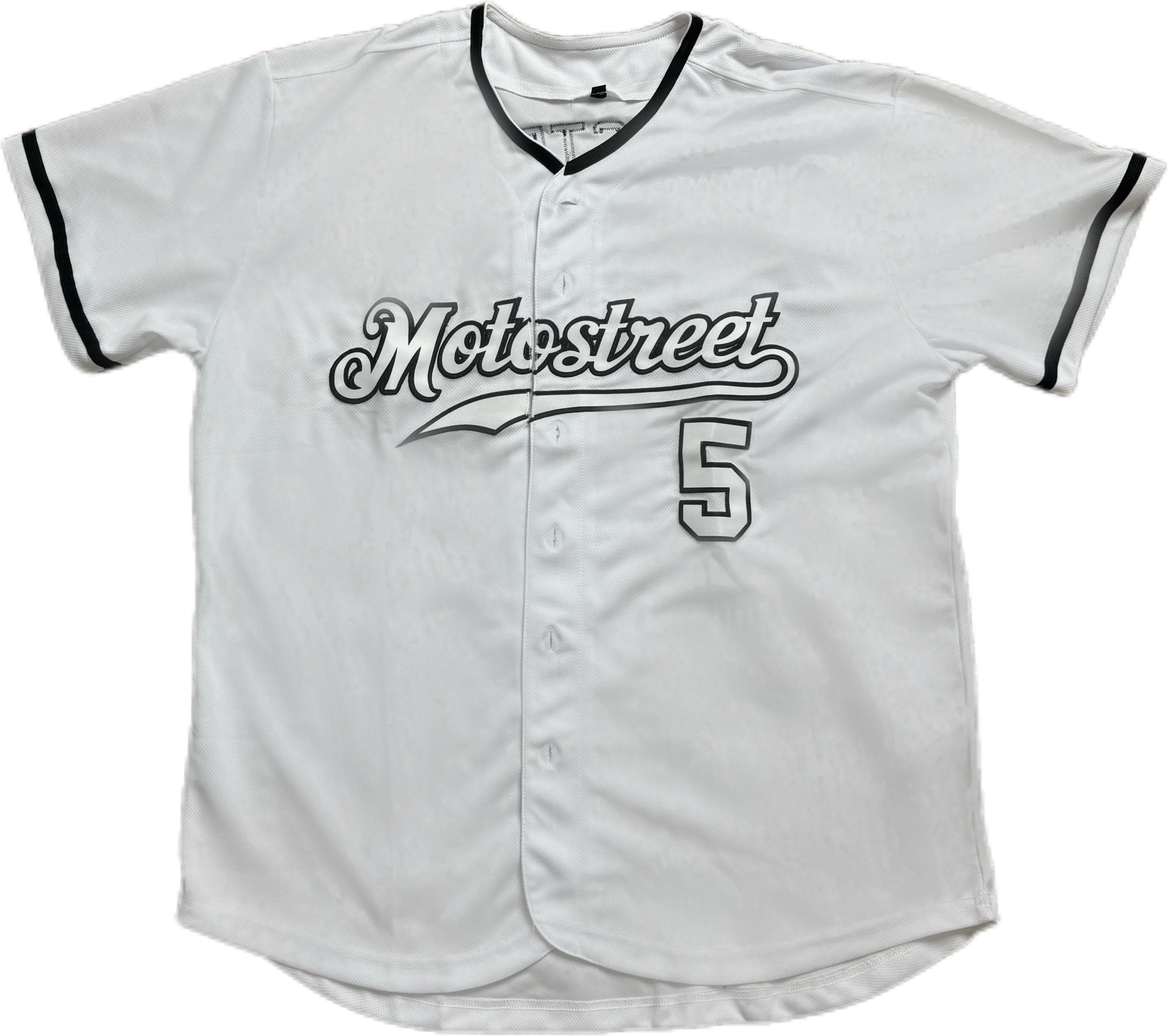 MotoStreet Jersey Pre-Order (Black, White, Red)